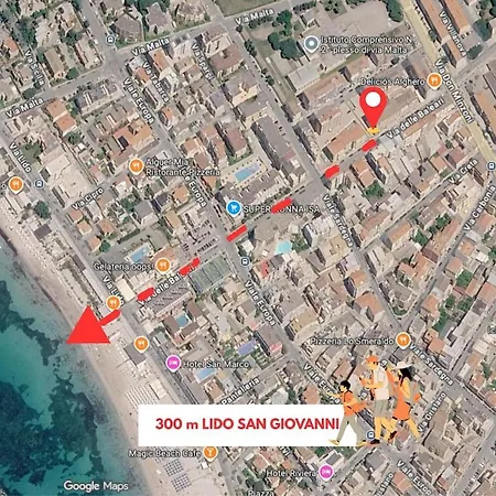 300m Dal Mare! - Aria Condizionata E Wi-fi * Alghero