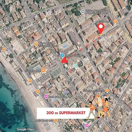Apartman 300m Dal Mare! - Aria Condizionata E Wi-fi Alghero