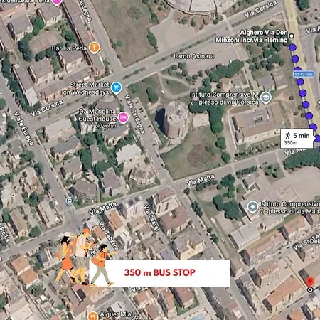 300m Dal Mare! - Aria Condizionata E Wi-fi * Alghero